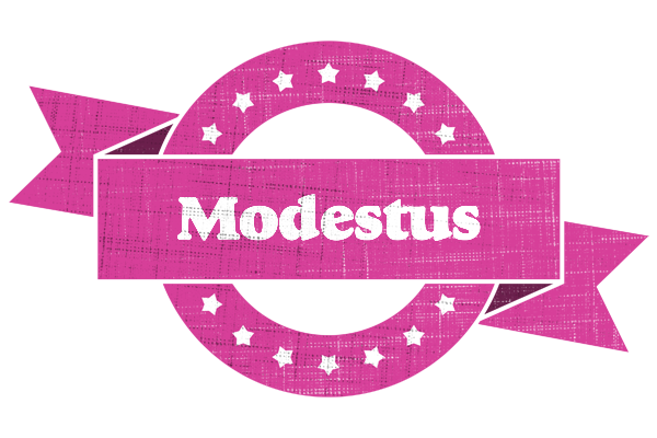 Modestus beauty logo