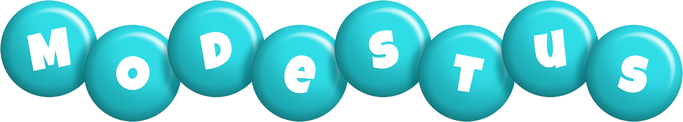 Modestus candy-azur logo