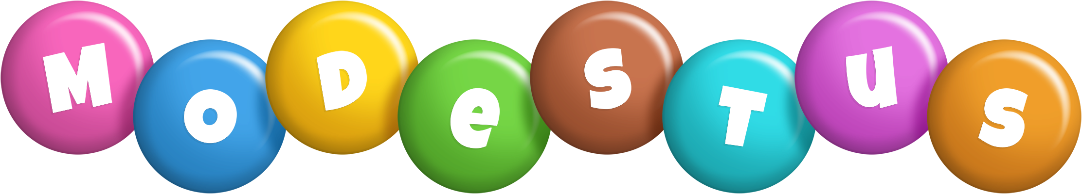 Modestus candy logo