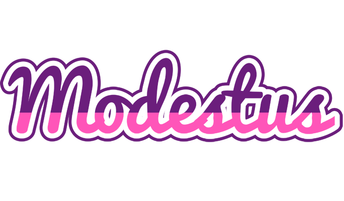 Modestus cheerful logo