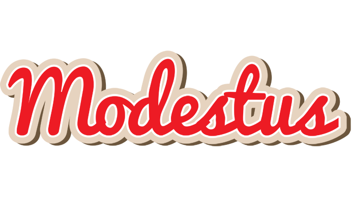 Modestus chocolate logo