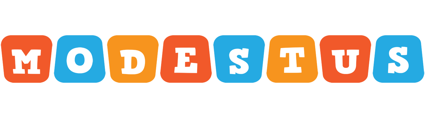 Modestus comics logo