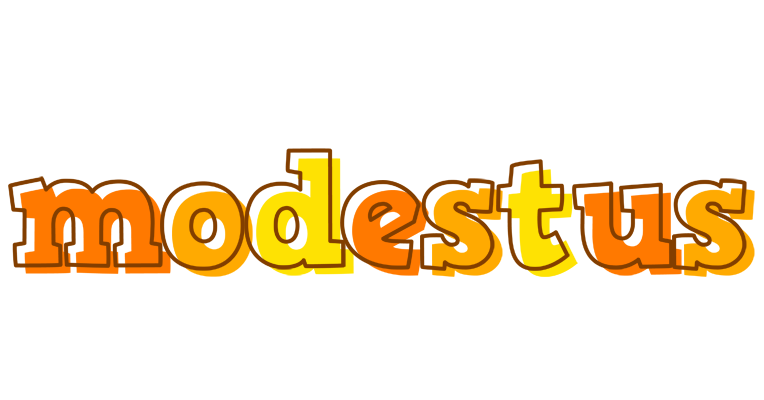 Modestus desert logo