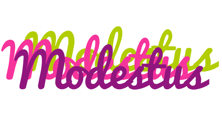 Modestus flowers logo