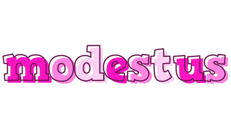 Modestus hello logo