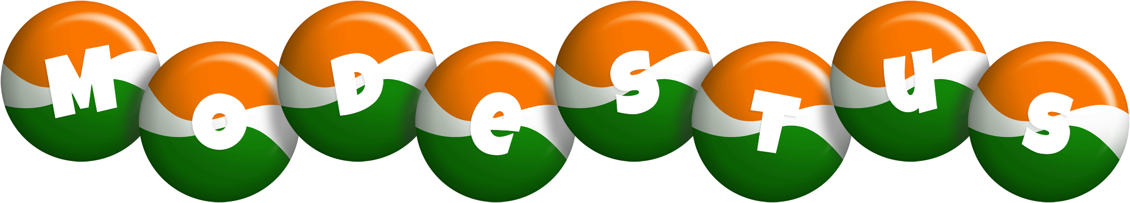 Modestus india logo
