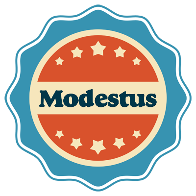 Modestus labels logo