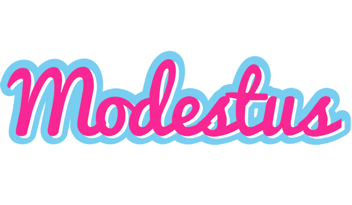 Modestus popstar logo