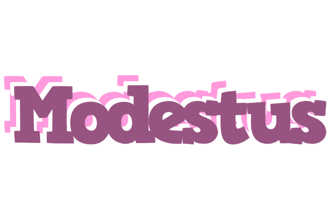 Modestus relaxing logo