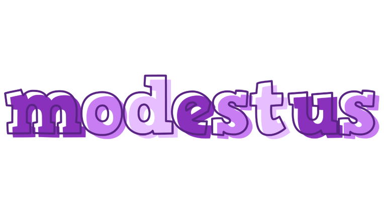 Modestus sensual logo
