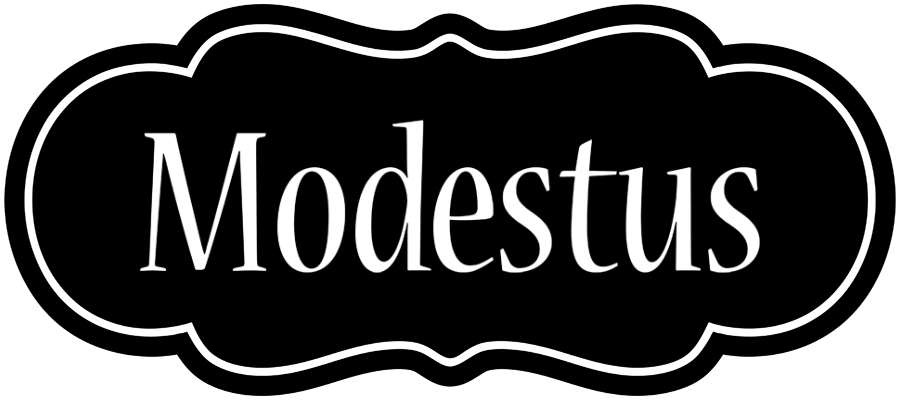 Modestus welcome logo