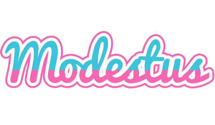 Modestus woman logo