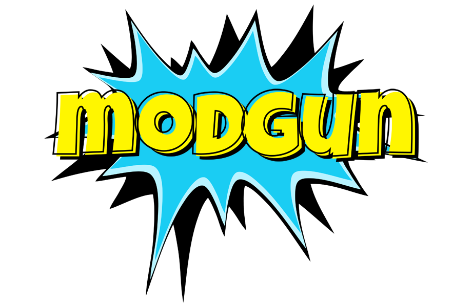 Modgun amazing logo