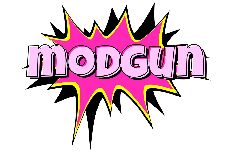 Modgun badabing logo