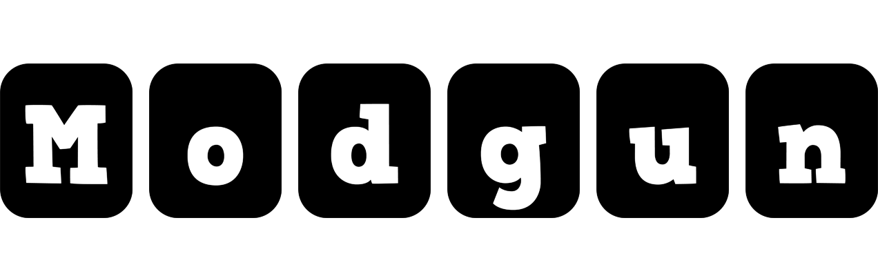 Modgun box logo
