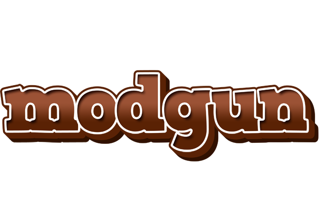 Modgun brownie logo