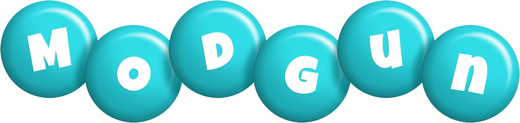 Modgun candy-azur logo