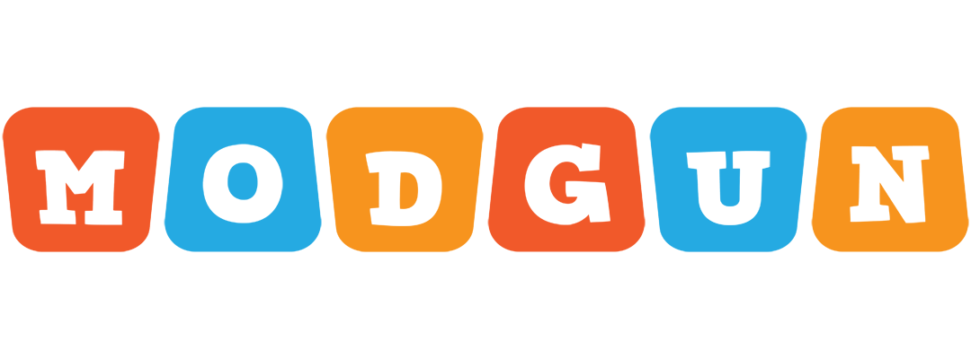 Modgun comics logo