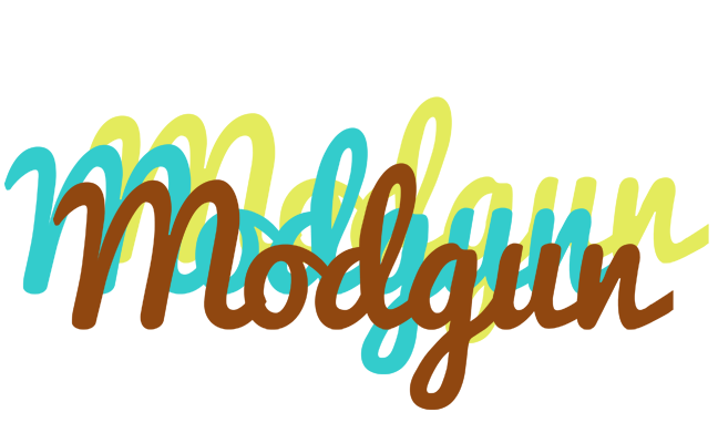Modgun cupcake logo