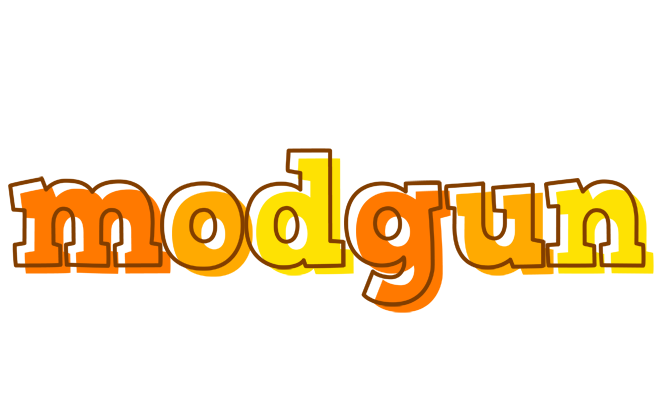 Modgun desert logo