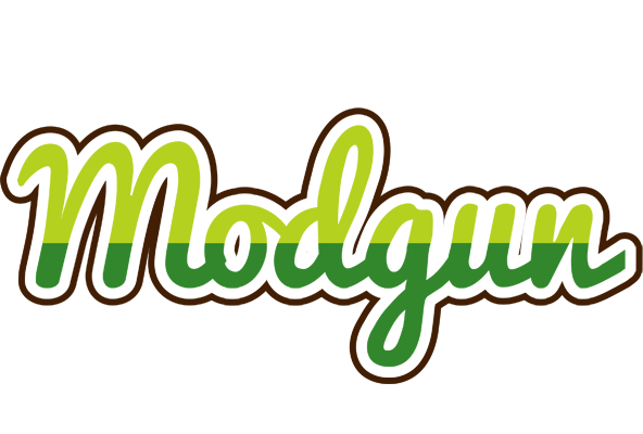 Modgun golfing logo