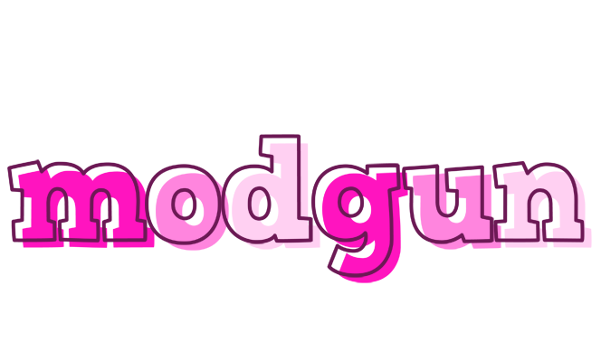 Modgun hello logo