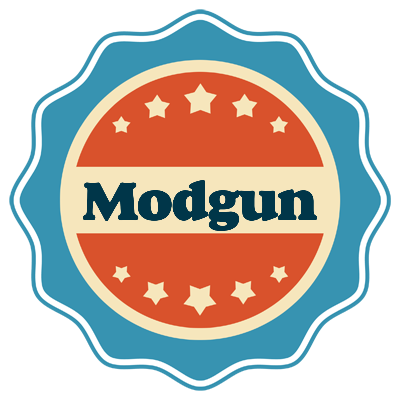 Modgun labels logo