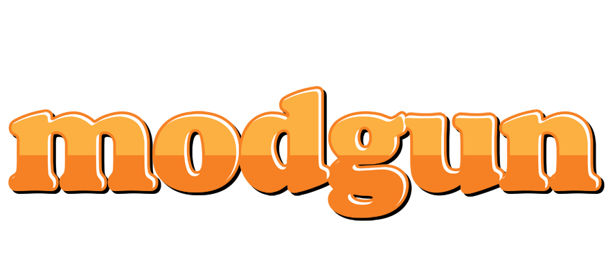 Modgun orange logo