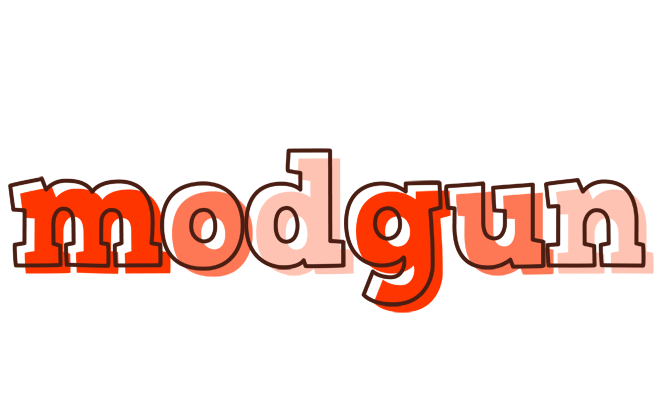 Modgun paint logo