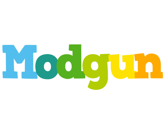 Modgun rainbows logo