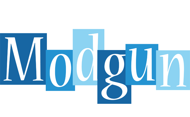 Modgun winter logo
