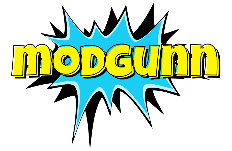Modgunn amazing logo