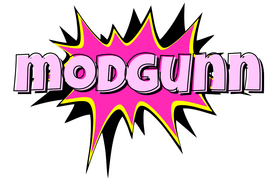 Modgunn badabing logo