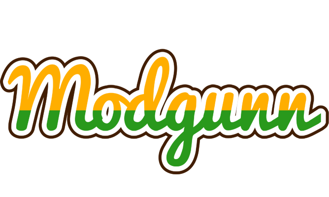 Modgunn banana logo