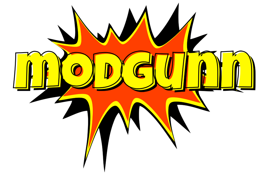 Modgunn bazinga logo