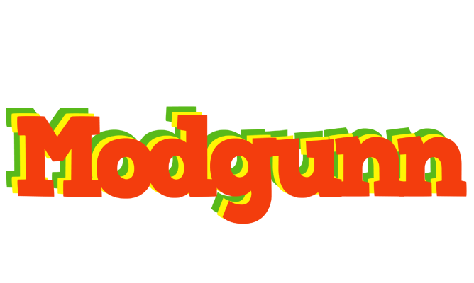 Modgunn bbq logo