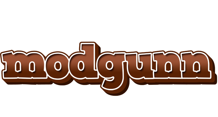 Modgunn brownie logo