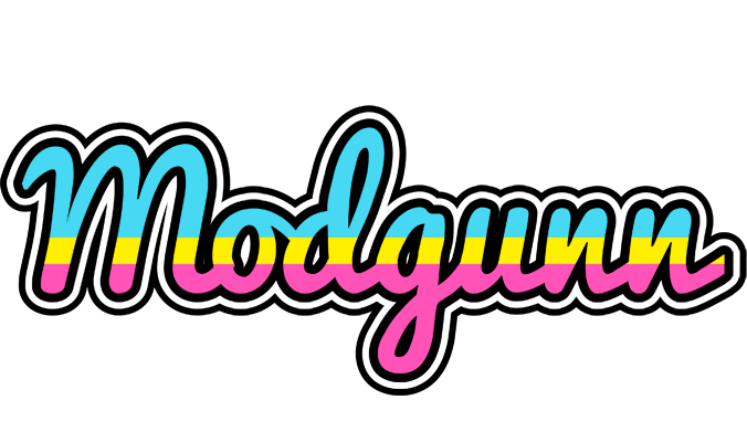 Modgunn circus logo