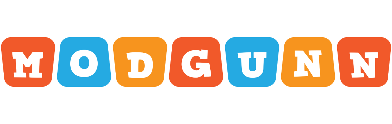 Modgunn comics logo