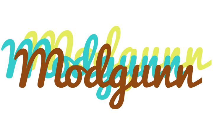 Modgunn cupcake logo