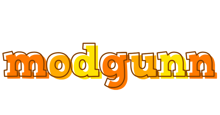 Modgunn desert logo