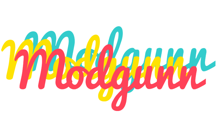 Modgunn disco logo