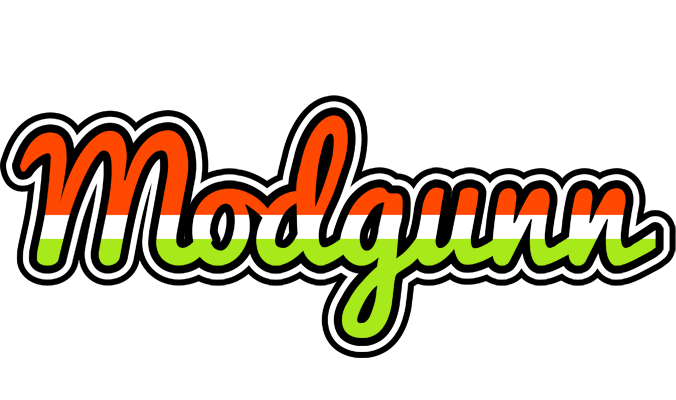 Modgunn exotic logo