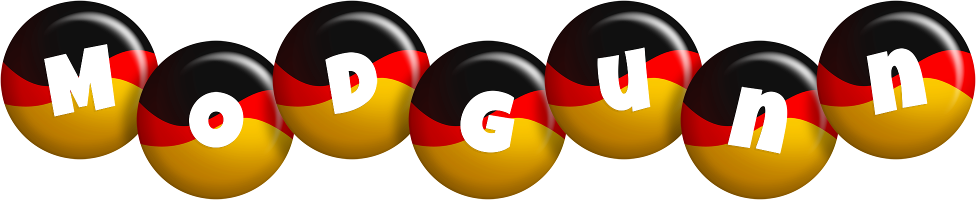 Modgunn german logo