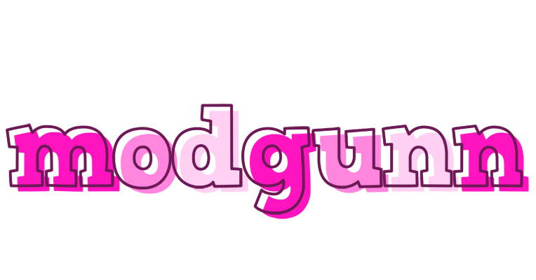 Modgunn hello logo