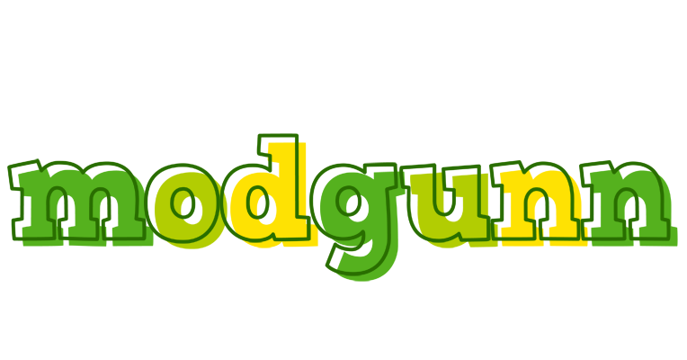 Modgunn juice logo