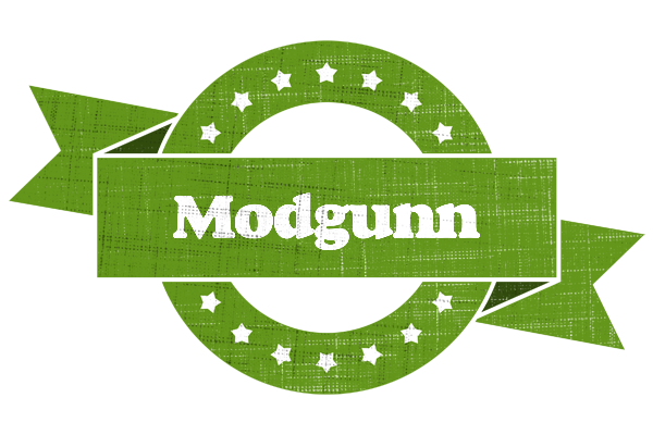 Modgunn natural logo