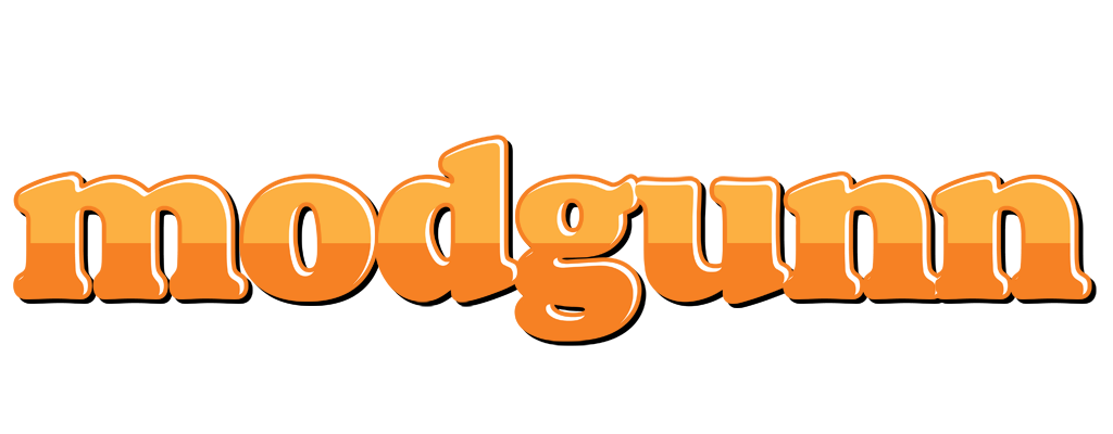 Modgunn orange logo