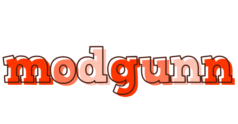Modgunn paint logo