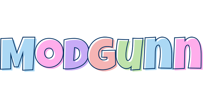 Modgunn pastel logo